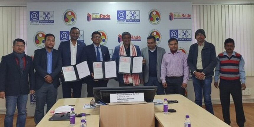 IIT Guwahati signs agreement with industry partners to set up drone-flying school