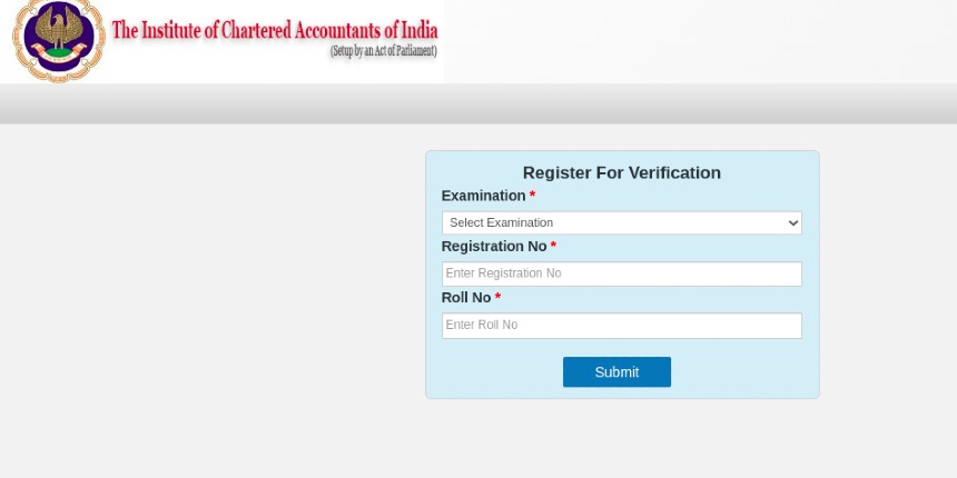 ICAI CA inter, final November 2022 result verification link active now at icaiexam.icai.org