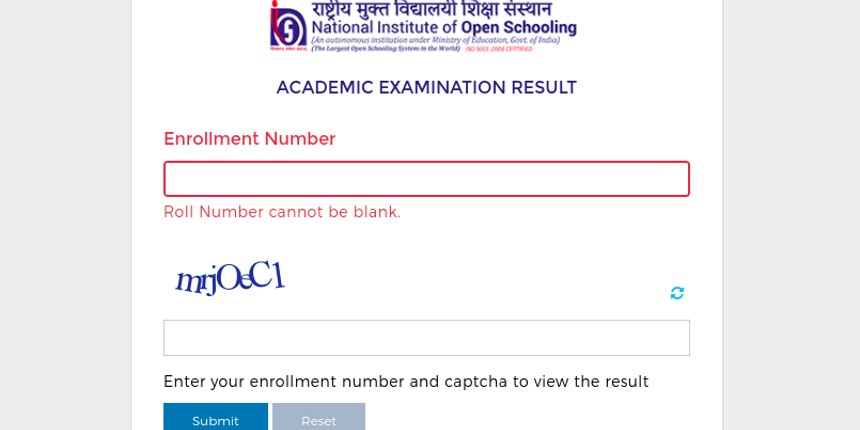 NIOS public exam results April 2022 for Class 10, 12 declared; result correction details here