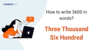 3600 In Words How To Write 3600 In English 