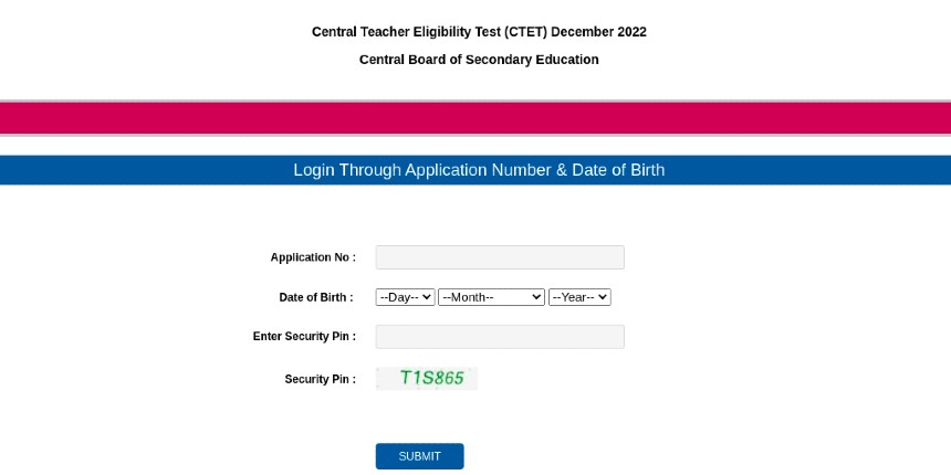 CTET admit card for December 2022 re-exams out; download link here