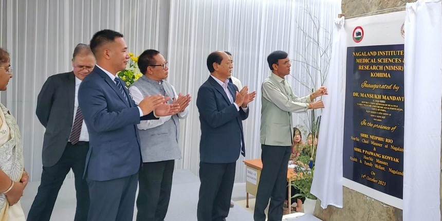Mansukh Mandaviya inaugurates Nagaland's first medical college