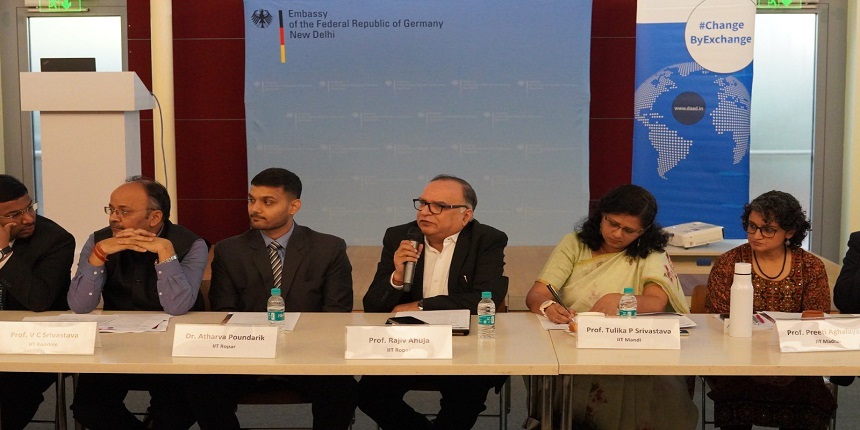 The exchange ceremony was held at the German Embassy in New Delhi 2023. (Image: Twitter)