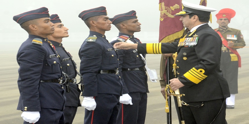 The selected candidates will be admitted to the Army, Navy and Air Force wings of the NDA. (Image: Wikimedia Commons)