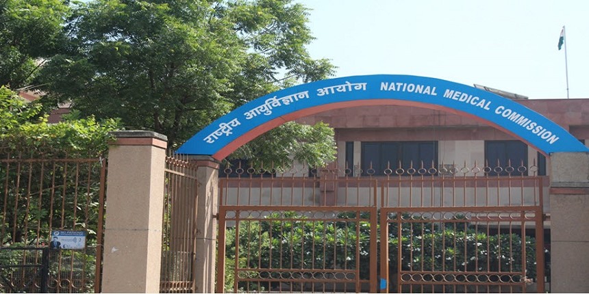 NMC had signed an agreement with the Quality Council of India for assessing ratings of the medical institutions in July. (Image: NMC official website)
