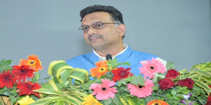 S Ganesh, officiating director gave the welcome speech highlighting the achievements of the institute at the event. (Image: Official press release)