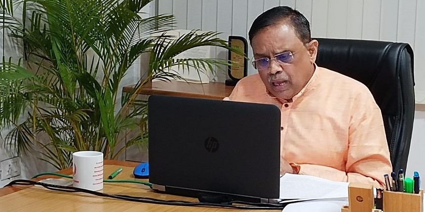 AICTE chairman TG Sitharam launched the AICTE placement portal. (Image: Official X account)