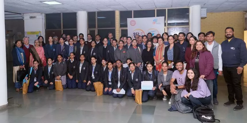 IIT Delhi felicitated 32 school girls on completing STEM mentorship course (Image: IIT Delhi)