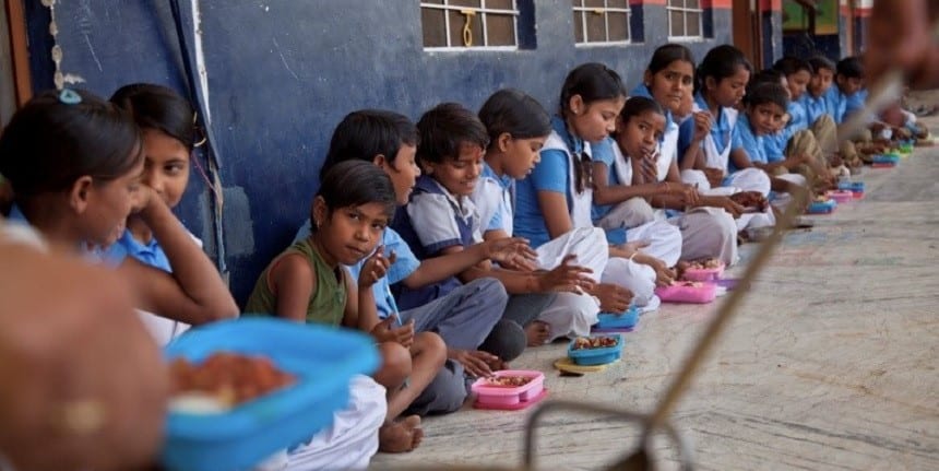 Karnataka government school students boycotted mid-day meals. (Representational Image: Wikimedia Commons)