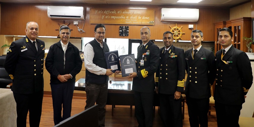 IIT Kanpur and Navy will focus on enhancing capacity building. (Image: Press Release)