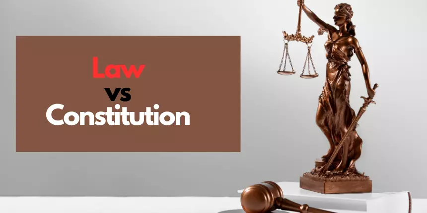 Difference Between Law and Constitution - Definition, Scope, Hierarchy