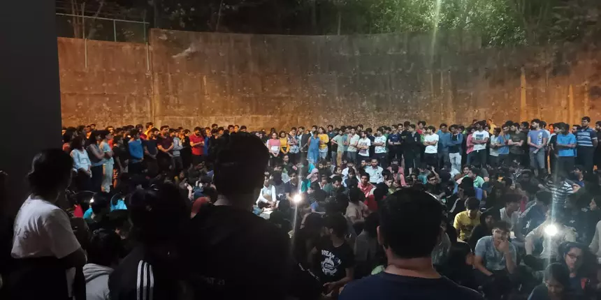 Condolence meeting for IIT Bombay student (Source: Official statement)