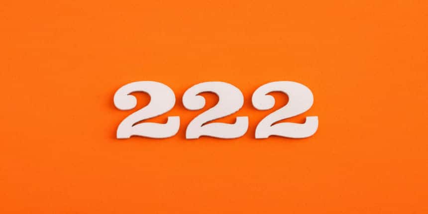 Table of 222
