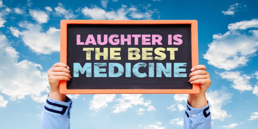 2 minute speech on laughter is the best medicine