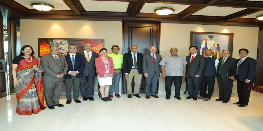 NMIMS, Virginia Tech delegation meeting (source: official release)