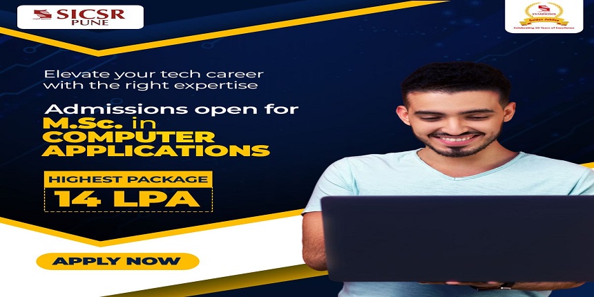 SICSR admissions 2023 open for MSc Computer Applications programme (Image: Official Release)