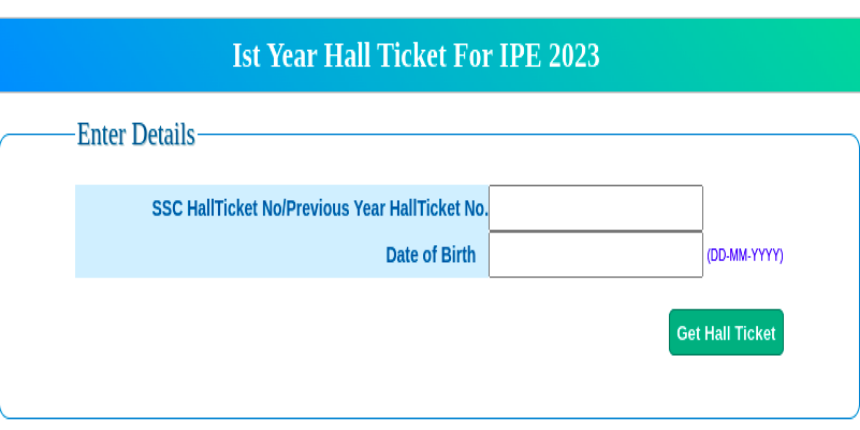 TS intermediate hall ticket 2023 released