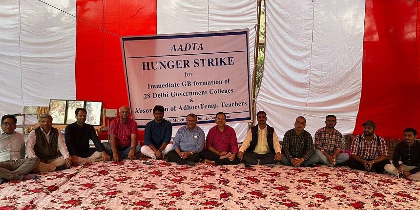 AADTA hunger strike (Source: Official Twitter Account)