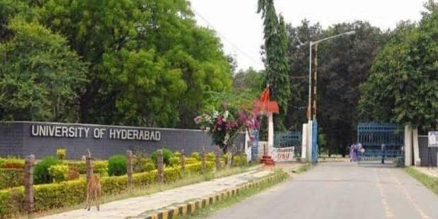 University of Hyderabad (UoH) rankings. (Picture: Official Website)