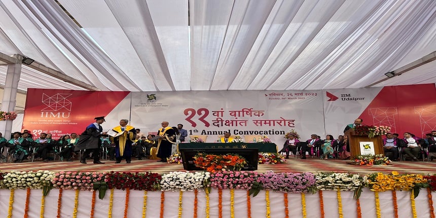 IIM Udaipur convocation (Image: Official Release)