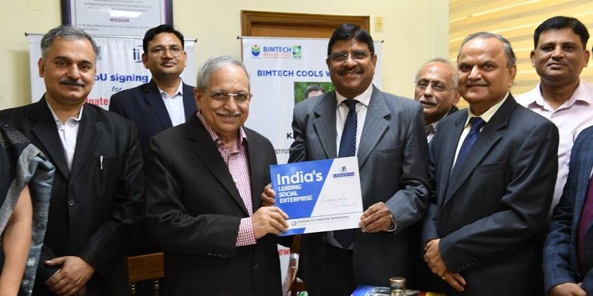 Agreement signing between BIMTECH, IID