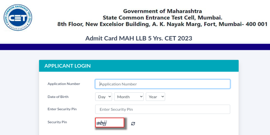 MH CET LLB 5-year hall ticket 2023 out at cetcell.mahacet.org; download link here