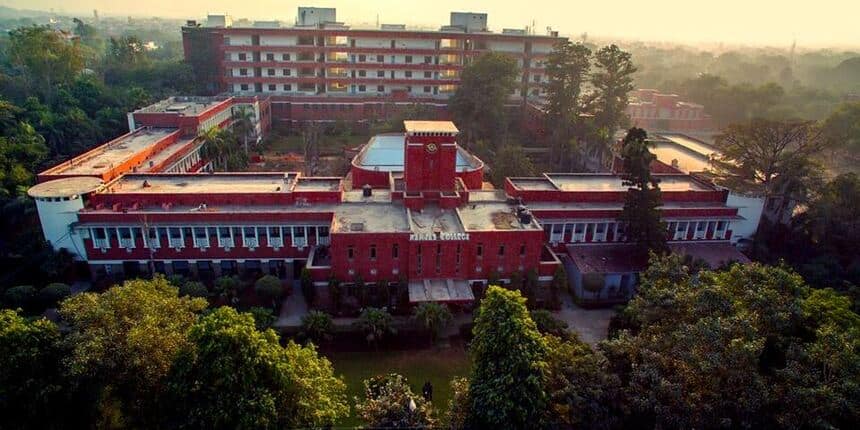 Delhi University's Ramjas College students work on biodegradable cutlery. (Picture: Official Facebook)