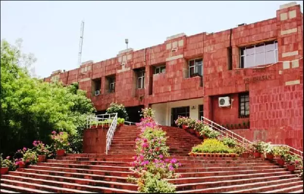 Water shortage on the JNU campus (Source: Official Website)