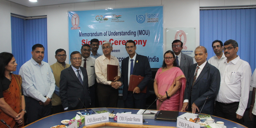 IGNOU signs agreement with ICMAI for developing ODL course on Agricultural Cost Management