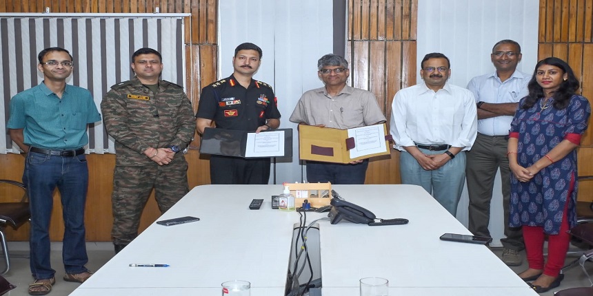 IIT Kanpur signing agreement with Military Engineer Services, Jhansi (Source:Official Release)