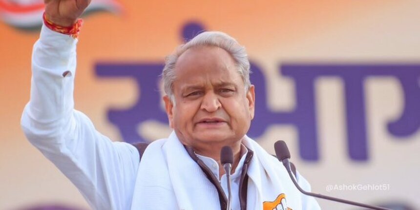 Rajasthan CM Ashok Gehlot. (Picture: Official Twitter)