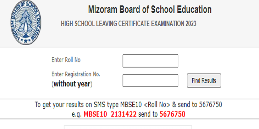 MBSE HSLC results 2023 declared; Direct link to download Mizoram Class 10 result