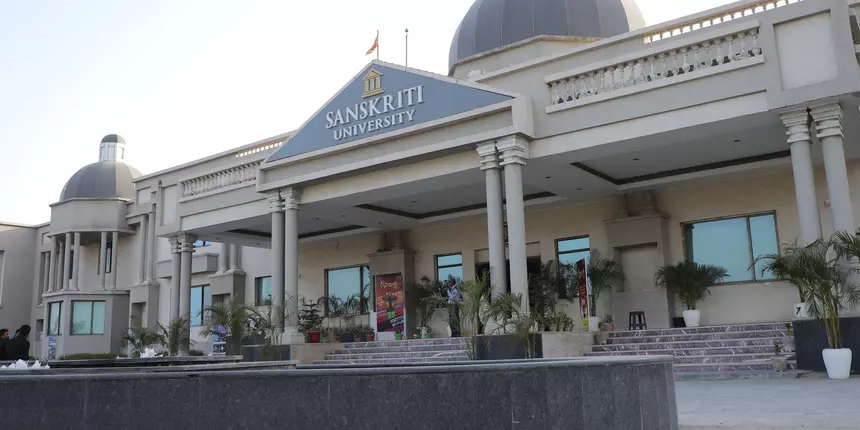 Sanskriti University invites applications for diploma, UG, PG admissions; apply by June 15. (Image Source: Official Website)