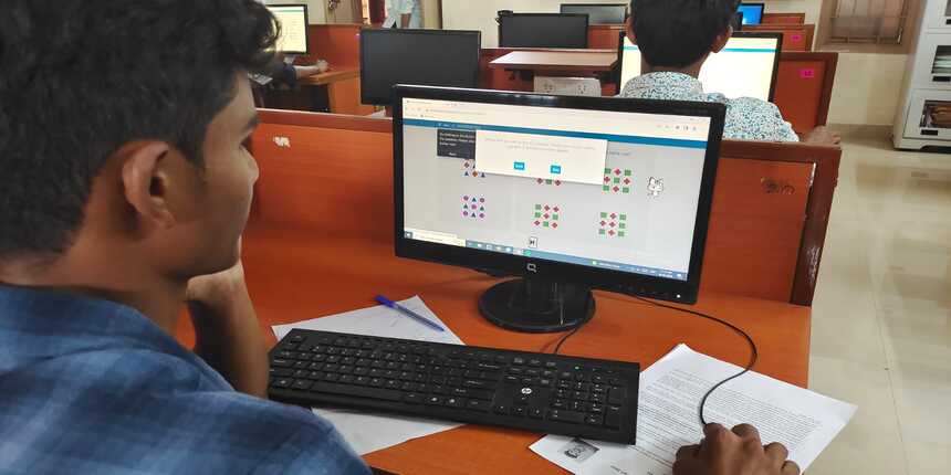 Students attempt gamified GAT (Image source: GITAM)