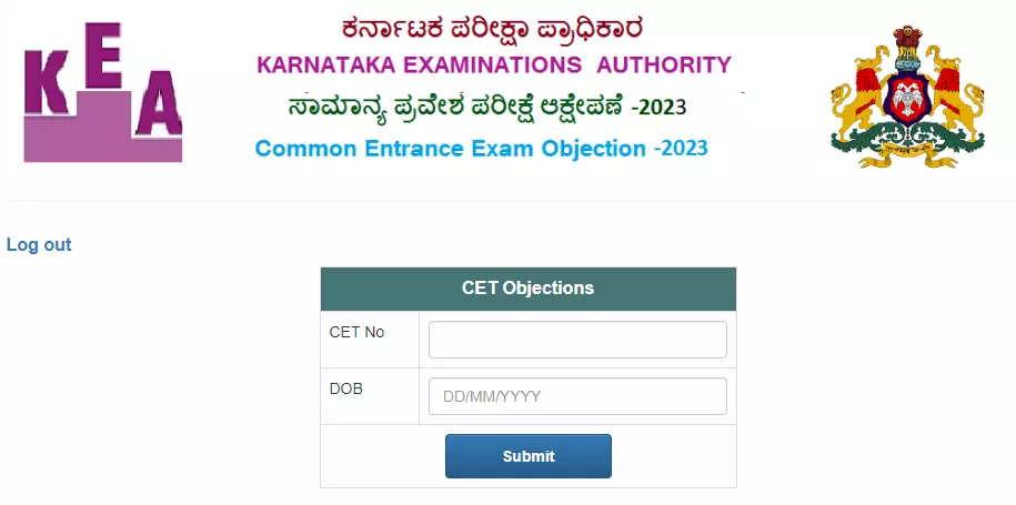 KCET 2023 result date. CET answer key for chemistry, PCB, mathematics download link here. (Image: KEA official website)