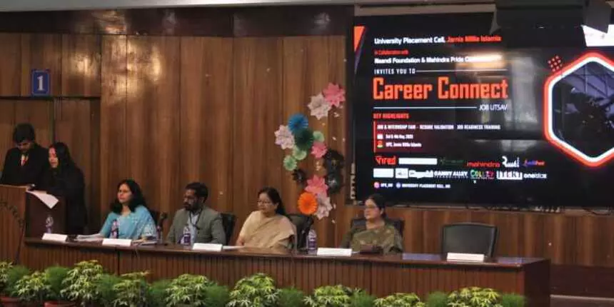 2,000 apply for Jamia Millia Islamia 's job, internship fair, 'Career Connect'  (Image source: official website / JMI)