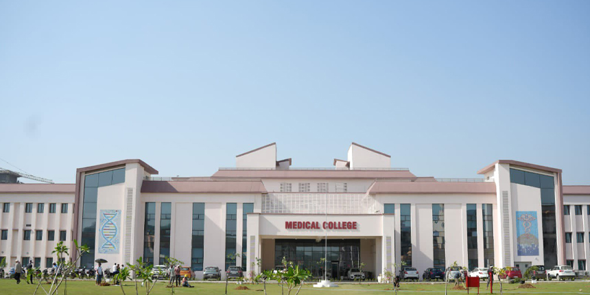 AIIMS Guwahati, a premiere medical college in Assam. (Image: Mansukh Mandaviya)