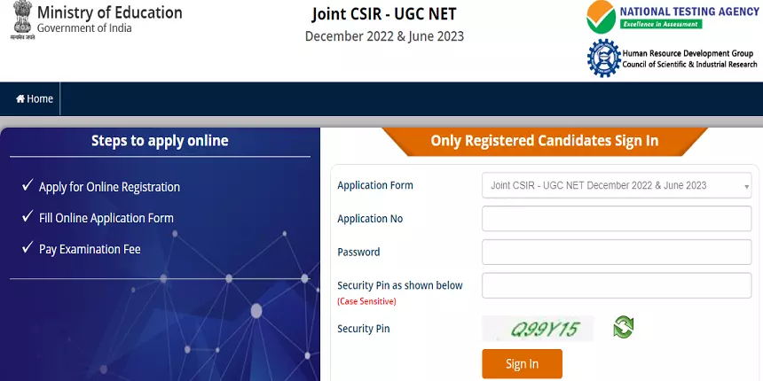 CSIR UGC NET final answer key and result date expected soon. (Image: NTA CSIR official website)