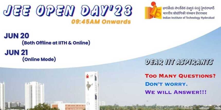 IIT Hyderabad to hold JEE Open Day (Image source: Official Website)