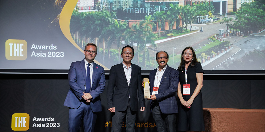 MAHE won Technological or Digital Innovation of the Year Award at THE Awards Asia 2023