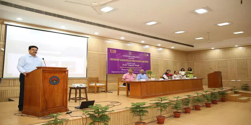 Centenary e-book collection and digital archive launch event at DU (Official Release)