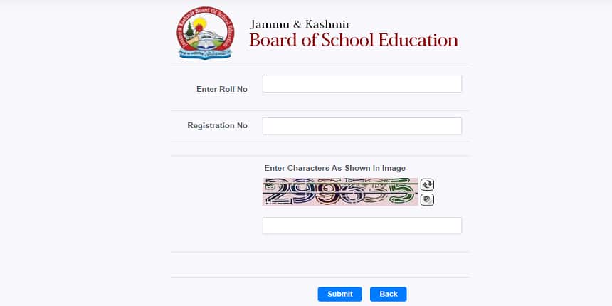 JKBOSE Class 11 result link 2023 active now. (Image: JK Board official website)
