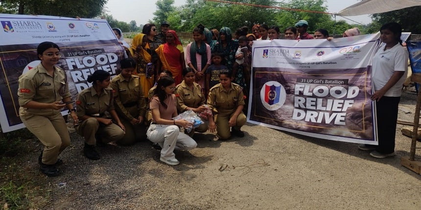 The NCC unit was led by Lieutenant Yashodhara Raj. (Image: Official)