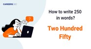 250 In Words How To Write 250 In English 