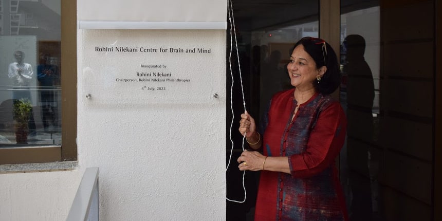 Rohini Nilekani inaugurated the Rohini Nilekani Centre for Brain and Mind (Image Source: Official Website)