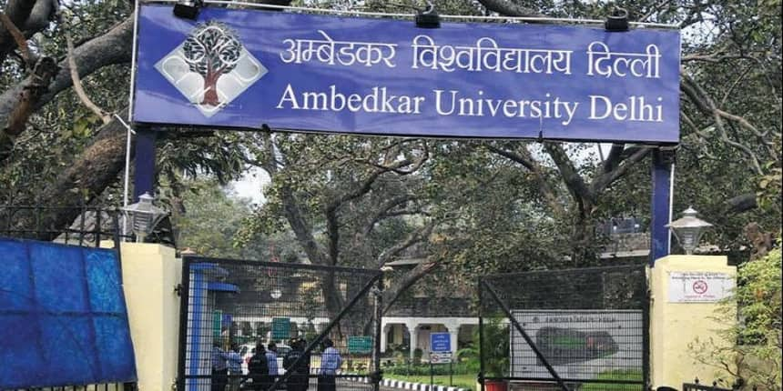 Ambedkar University Delhi hikes fee every year. (Image: Official website)