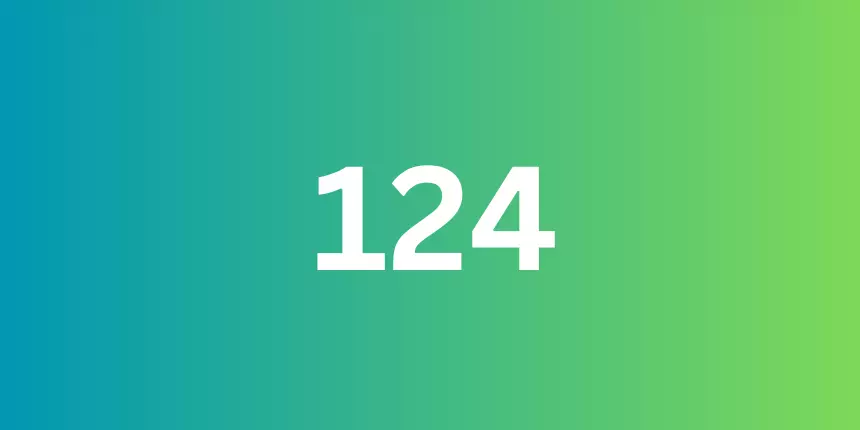 Table Of 124