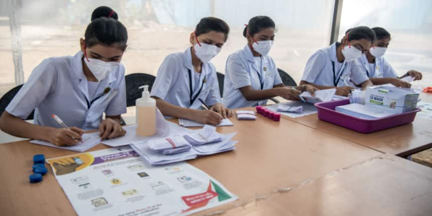 The cabinet meeting chaired by chief minister Hemant Soren. (Image: Careers360)