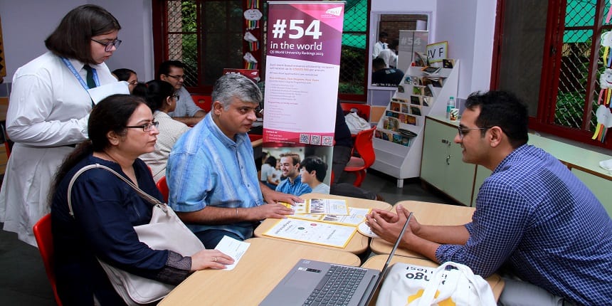 Topics such as foreign education systems were discussed at DPS RK Puram's annual career fair. (Image: Press Release)