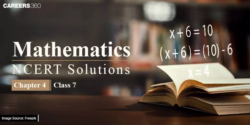 NCERT Solutions for Class 7 Maths Chapter 4 Simple Equation